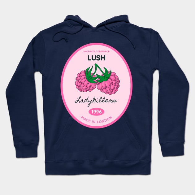 Lush band - Fruity Graphics Hoodie by fuzzdevil